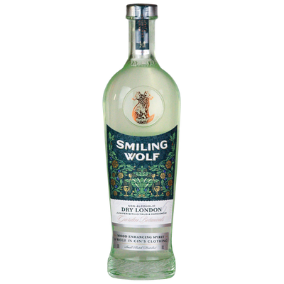 Smiling Wolf Botanical alcohol free gin alternative in a 70cl bottle