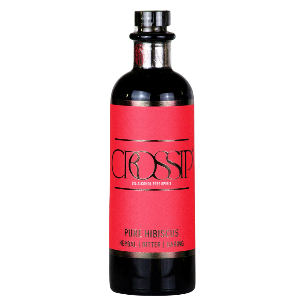 Crossip Pure Hibiscus alcohol free spirit in a 50cl bottle