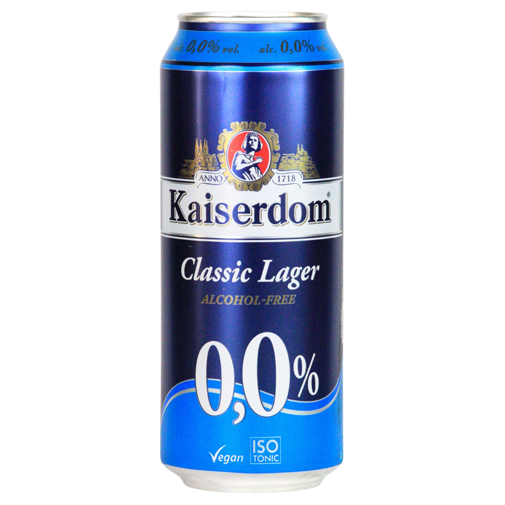 Kaiserdom 0.0% alcohol free lager in a 500ml can
