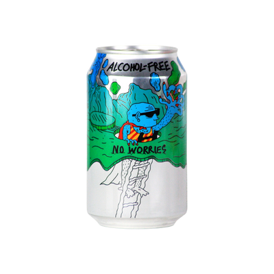 Lervig No Worries alcohol free IPA in a 330ml can