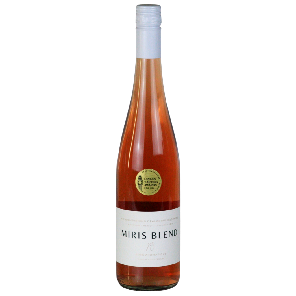 Miris Blend Rosé Aromatique alcohol free sparkling rosé in a 75cl bottle