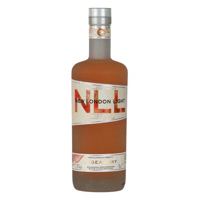 New London Light Aegean Sky 0% alcohol free aperitif in a 70cl bottle