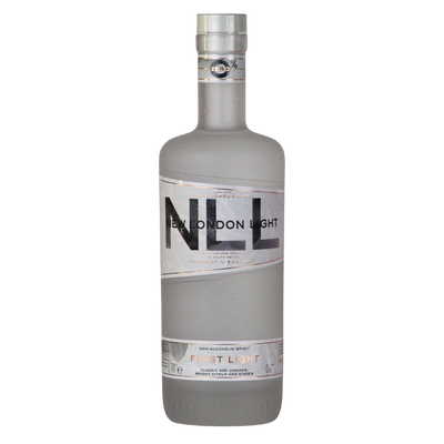 New London Light First Light 0% alcohol free gin alternative in a 70cl bottle