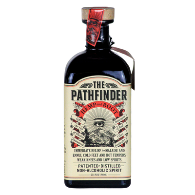 Pathfinder alcohol free botanical spirit in a 700ml bottle