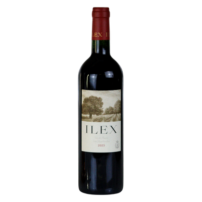 ILEX Saint-Émilion alcohol free Merlot red wine 2023 in a 75cl bottle