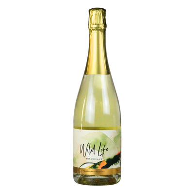 Wild Life Botanicals Nude alcohol free sparkling white wine in a 75cl bottle
