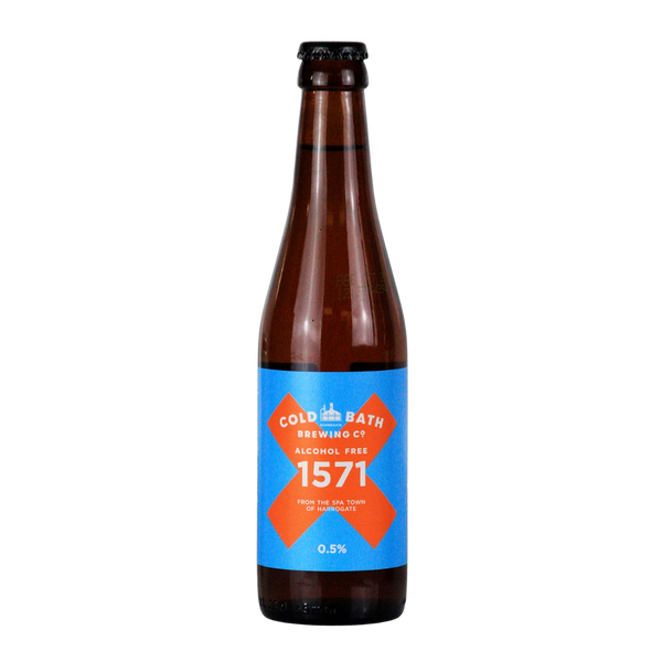 Cold Bath 1571 alcohol free pale ale in a 330ml bottle