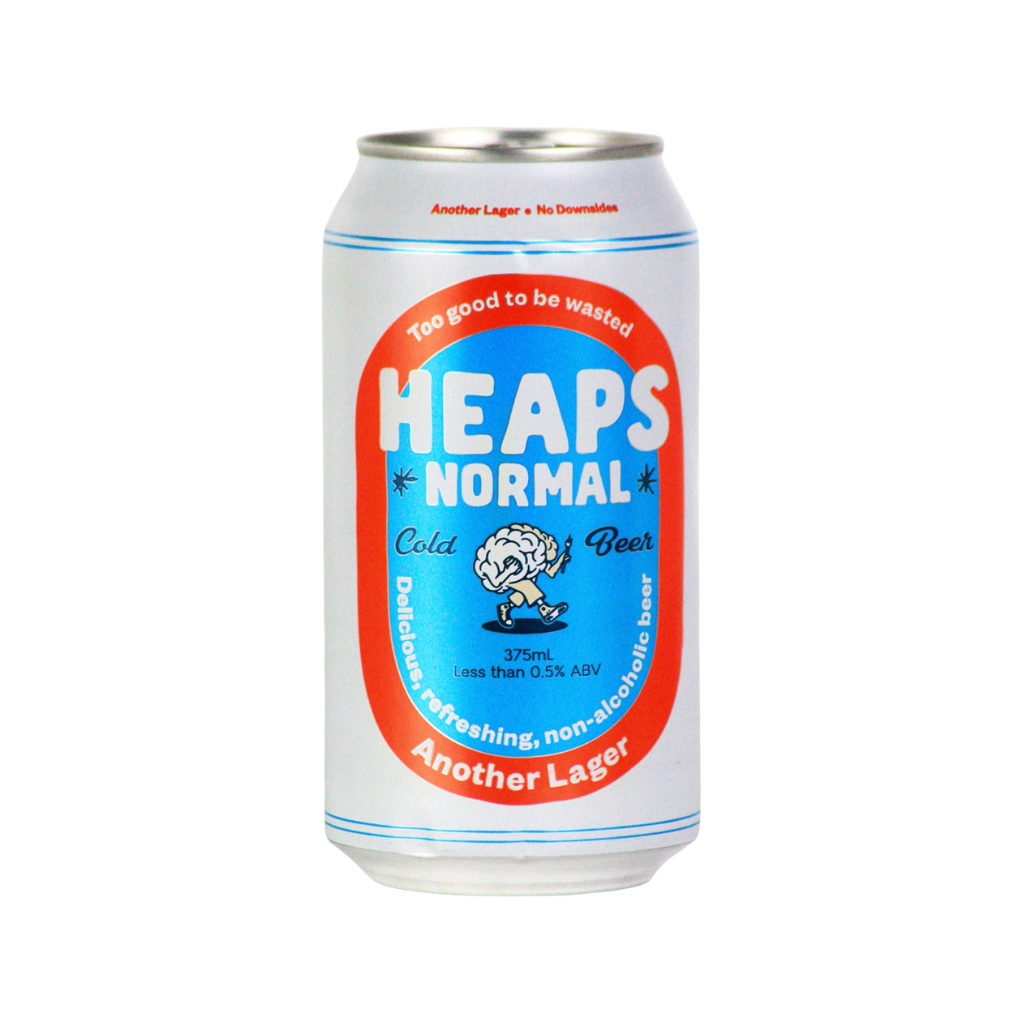 Heaps Normal Another alcohol free lager in a 375ml can