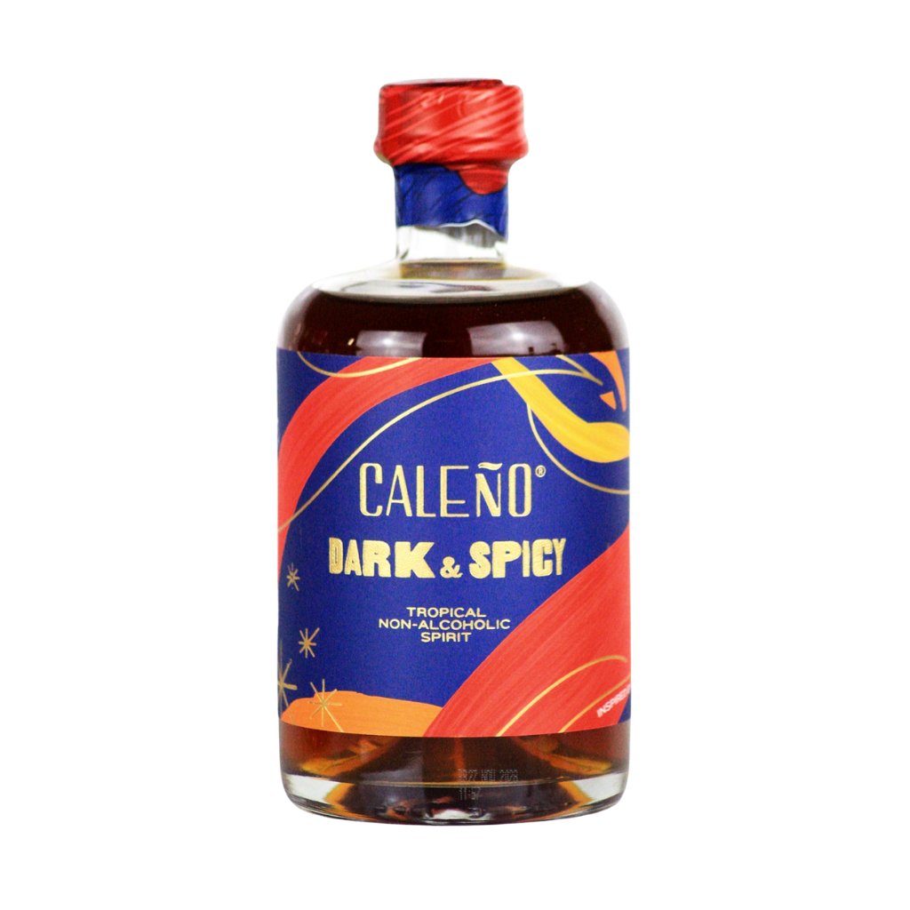 Caleño Dark & Spicy 0.0% alcohol free rum alternative in a 50cl bottle