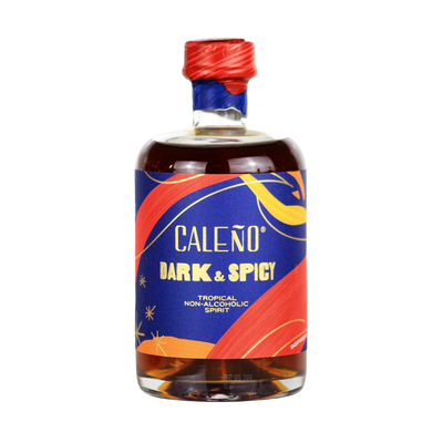 Caleño Dark & Spicy 0.0% alcohol free rum alternative in a 50cl bottle