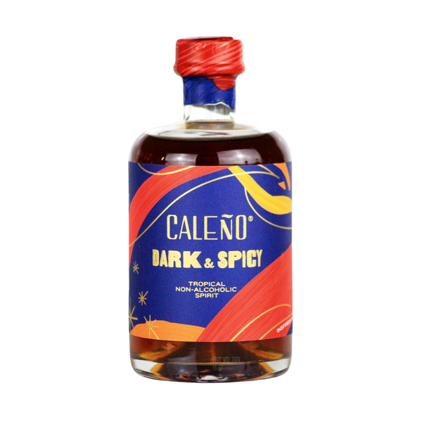 Caleño Dark & Spicy 0.0% alcohol free rum alternative in a 50cl bottle