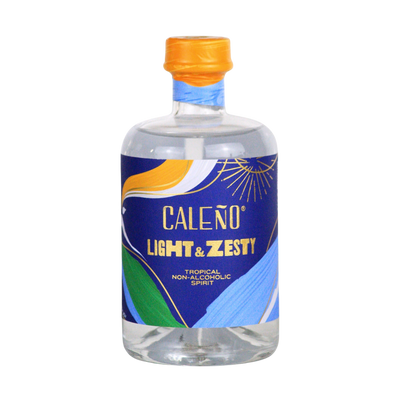Caleño Light & Zesty 0.0% alcohol free spirit in a 50cl bottle