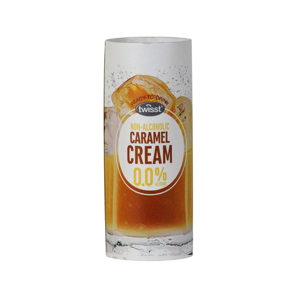 Twisst Caramel Cream alcohol free cream liqueur alternative in a 235ml can