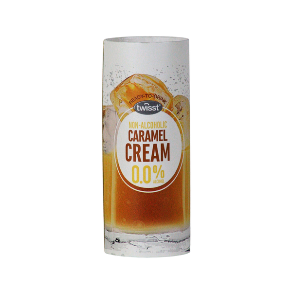 Twisst Caramel Cream alcohol free cream liqueur alternative in a 235ml can
