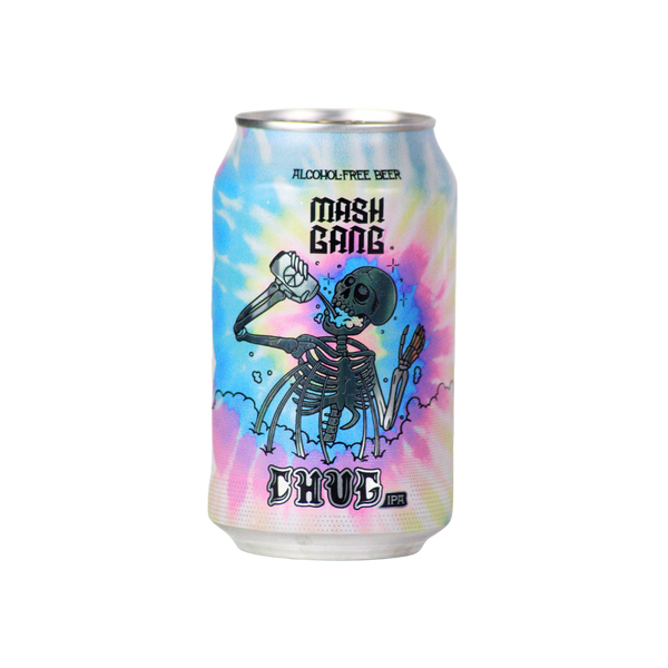Mash Gang Chug alcohol free hazy pale ale in a 330ml can