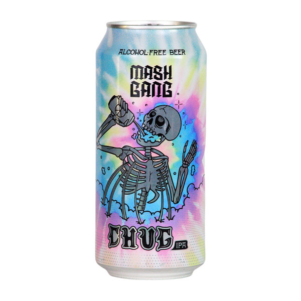 Mash Gang Chug alcohol free hazy pale ale in a 440ml can
