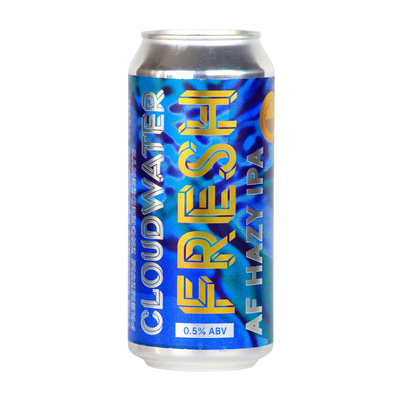 Cloudwater Fresh AF alcohol free hazy IPA in a 440ml can
