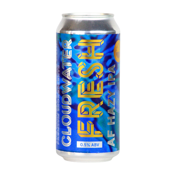 Cloudwater Fresh AF alcohol free hazy IPA in a 440ml can