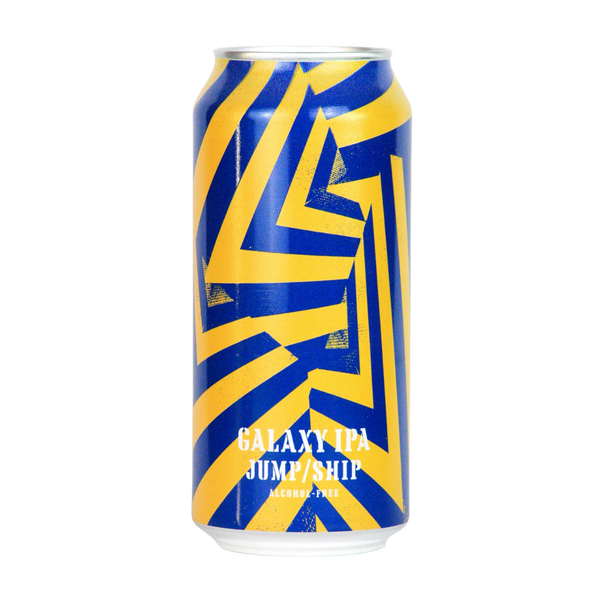 Jump Ship Dazzle Ship Galaxy alcohol free IPA in a 440ml can