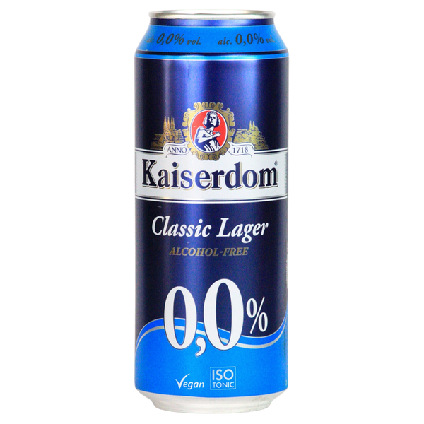 Kaiserdom 0.0% alcohol free lager in a 500ml can