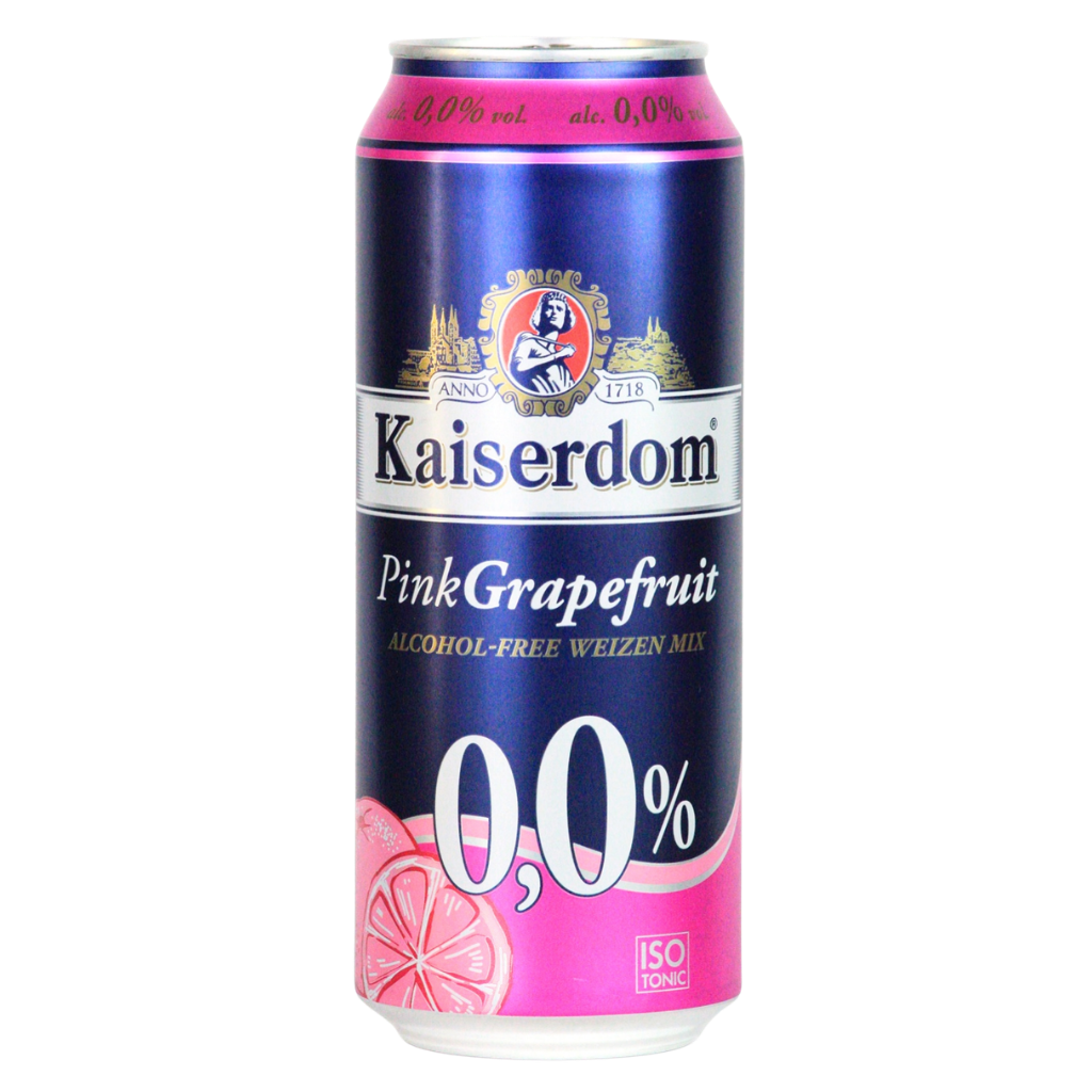 Kaiserdom 0.0% Pink Grapefruit alcohol free wheat beer in a 500ml can