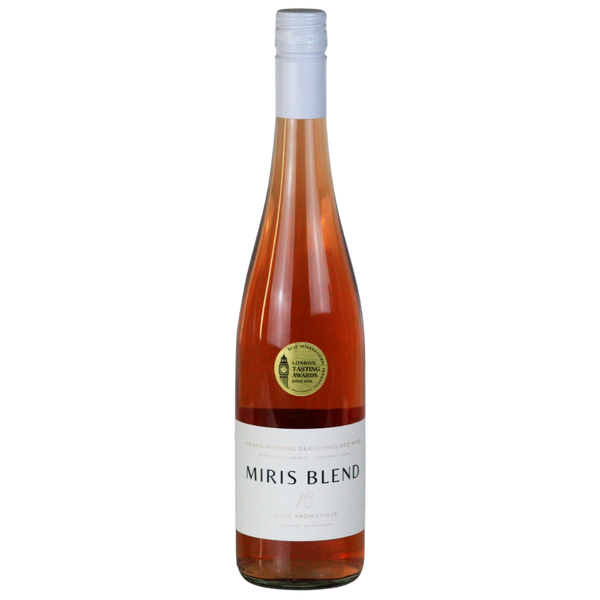 Miris Blend Rosé Aromatique alcohol free sparkling rosé in a 75cl bottle