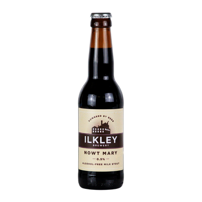 Ilkley Brewery Nowt Mary alcohol free milk stout in a 330ml bottle