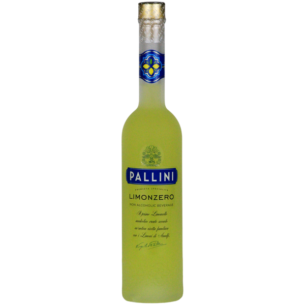 Pallini Limonzero 0.0% alcohol free limoncello in a 500ml bottle