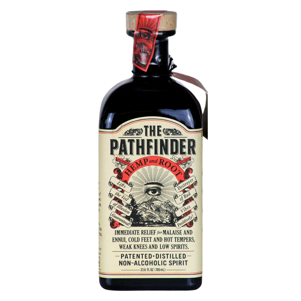 Pathfinder alcohol free botanical spirit in a 700ml bottle