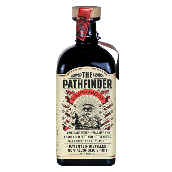 Pathfinder alcohol free botanical spirit in a 700ml bottle