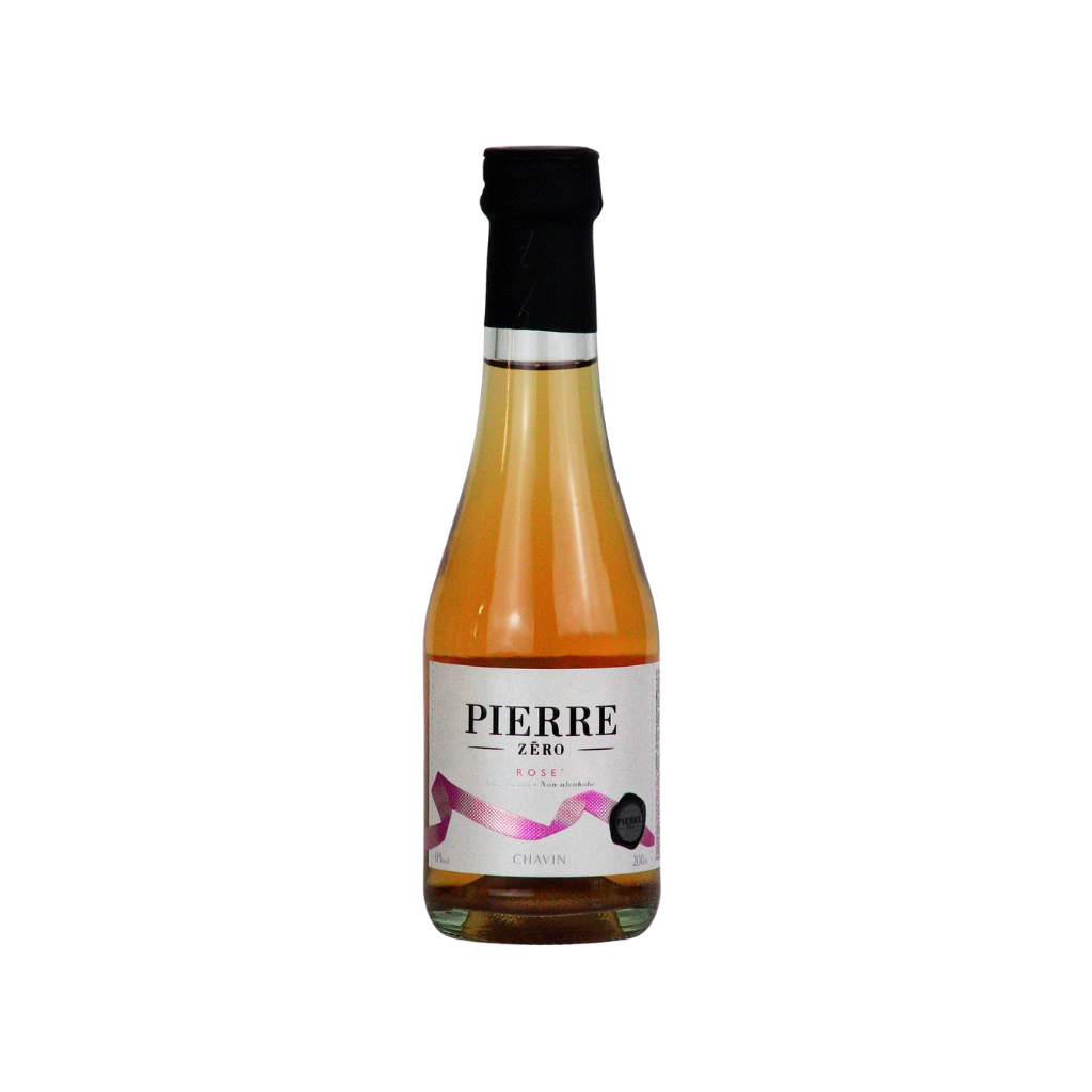 Pierre Zéro 0.0% alcohol free rosé wine in a 20cl bottle