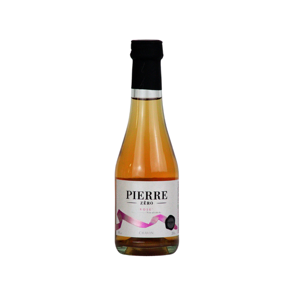 Pierre Zéro 0.0% alcohol free rosé wine in a 20cl bottle