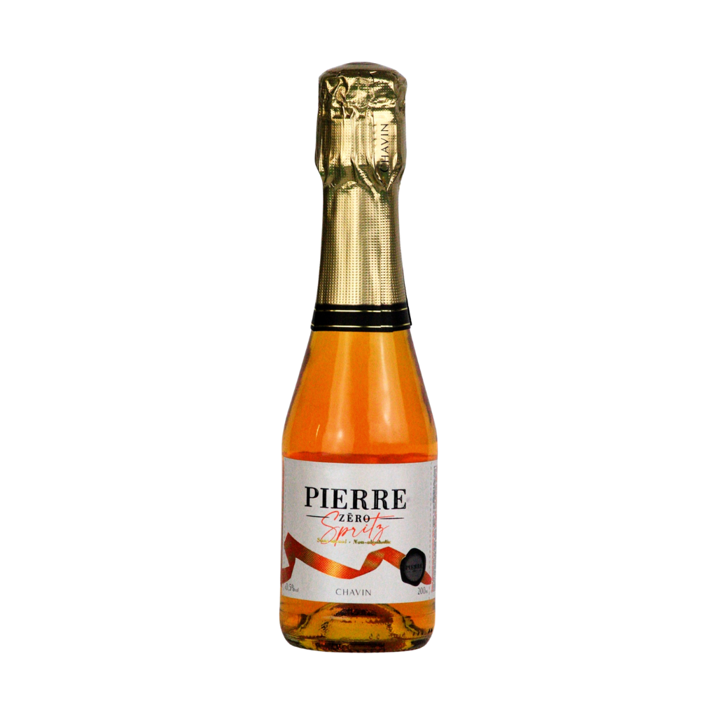 Pierre Zéro alcohol free sparkling spritz in a 20cl bottle