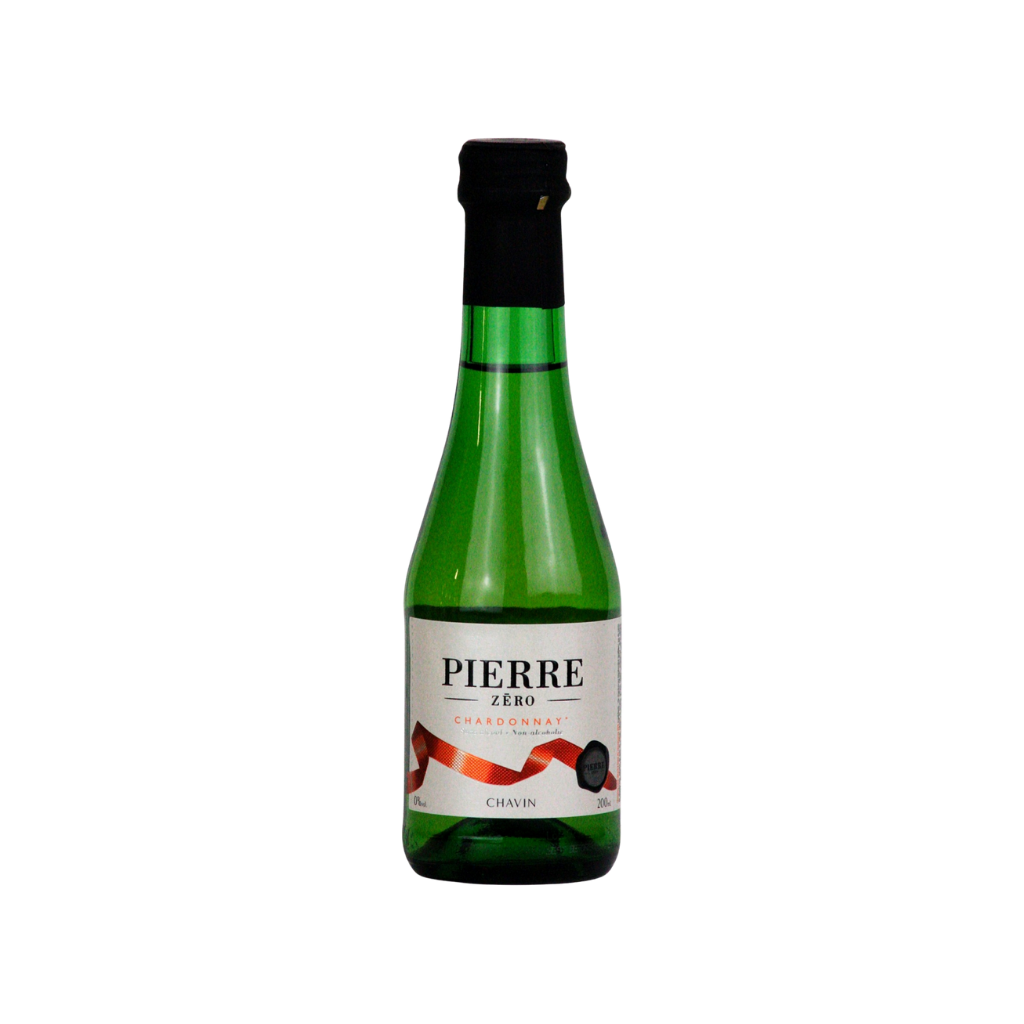 Pierre Zéro Chardonnay 0.0% alcohol free white wine in a 20cl bottle