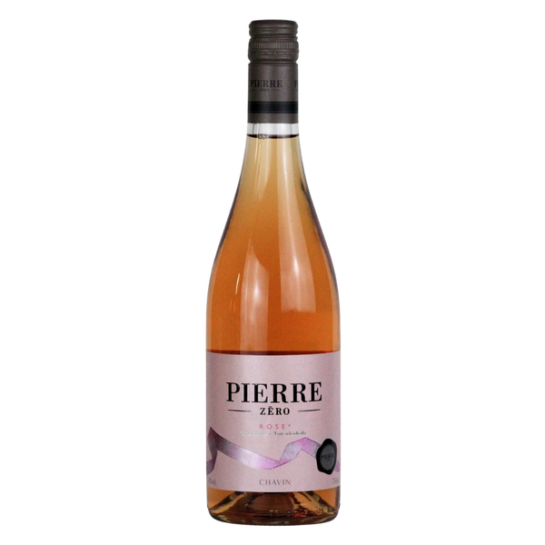 Pierre Zéro 0.0% alcohol free rosé wine in a 75cl bottle