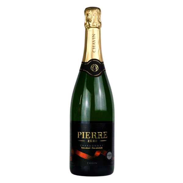 Pierre Zéro sparkling Chardonnay 0.0% alcohol free wine in a 75cl bottle