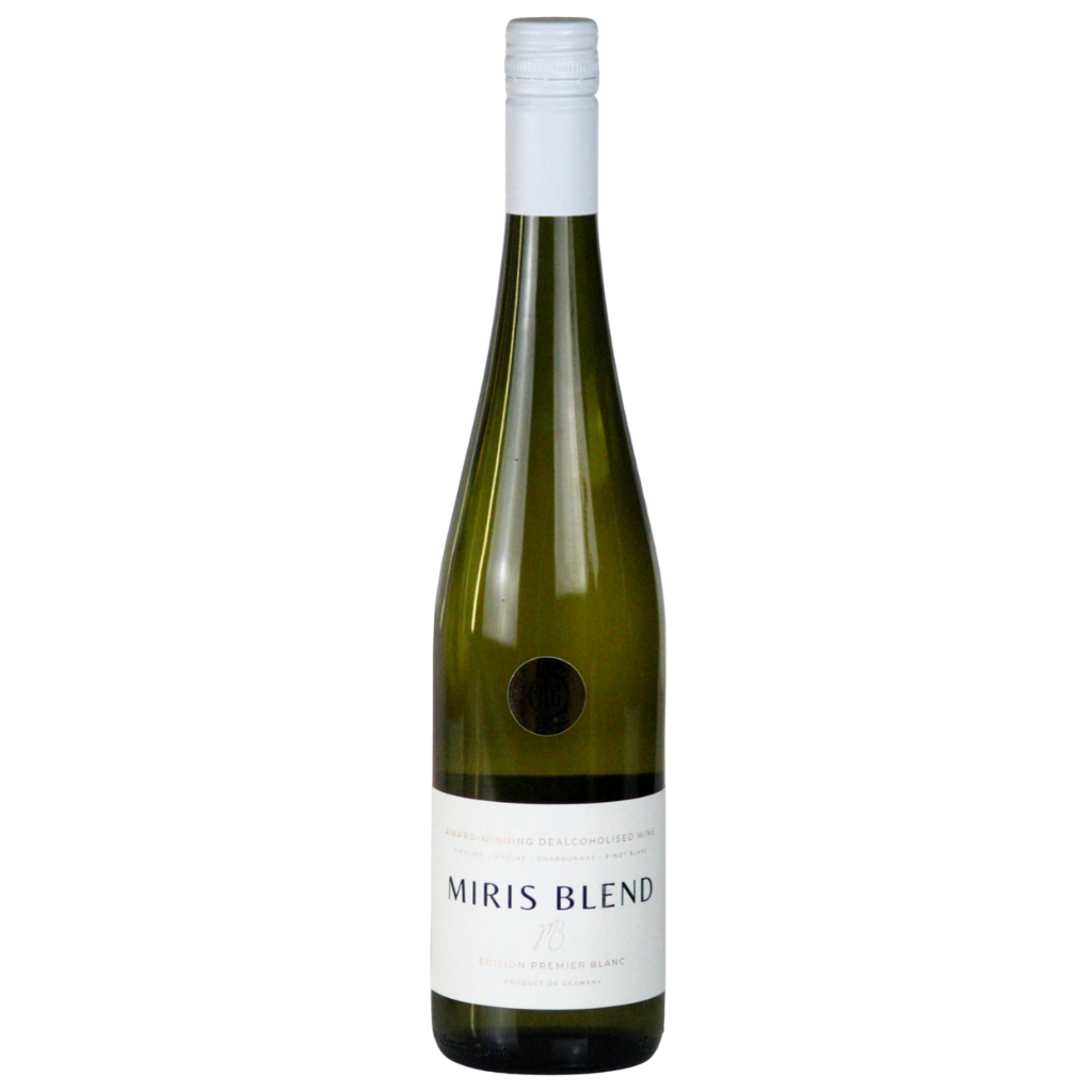 Miris Blend Édition Premier Blanc alcohol free white wine in a 75cl bottle