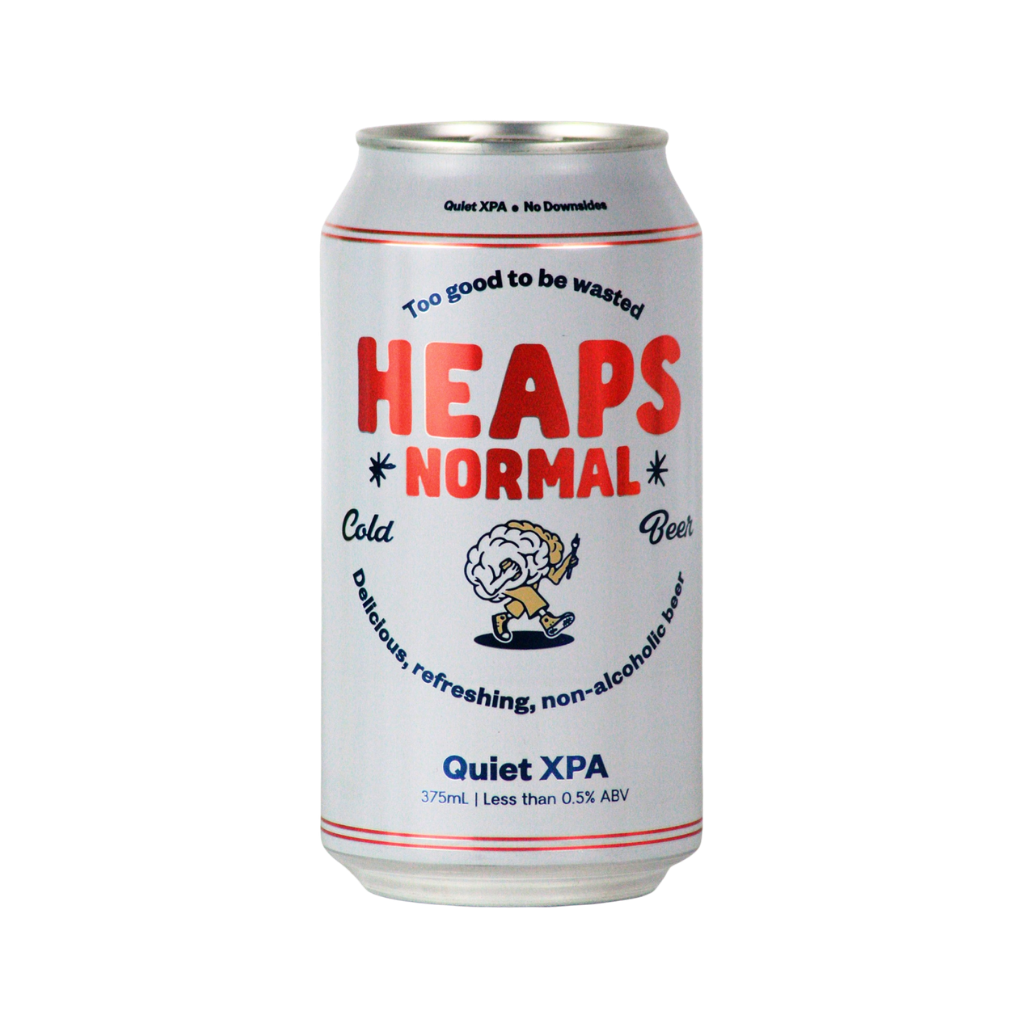 Heaps Normal Quiet alcohol free XPA in a 375ml can