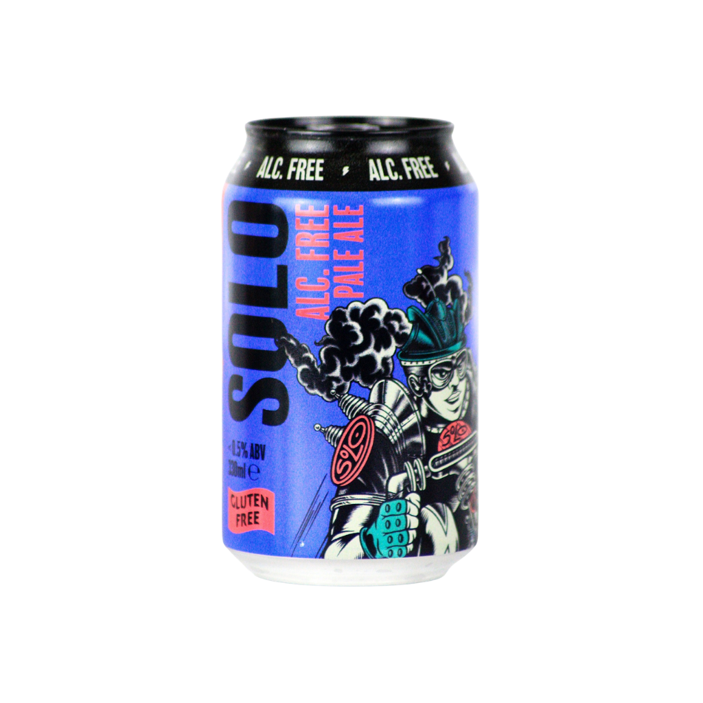 Renegade Solo alcohol free pale ale in a 330ml can