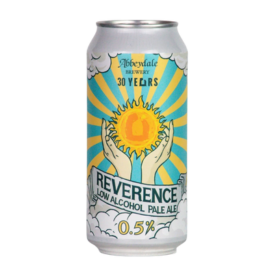 Abbeydale Reverence alcohol free pale ale in a 440ml can