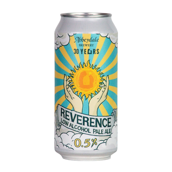 Abbeydale Reverence alcohol free pale ale in a 440ml can