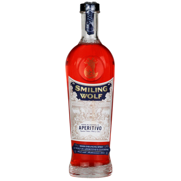 Smiling Wolf Aperitivo alcohol free Aperol alternative in a 70cl bottle