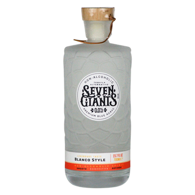 Seven Giants Blanco 0.0% alcohol free tequila alternative in a 700ml bottle