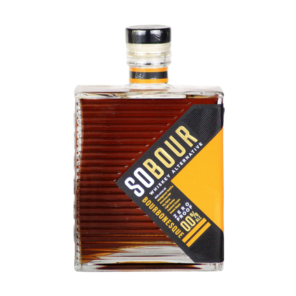 Sobour Bourbonesque 0.0% alcohol free bourbon alternative in a 700ml bottle