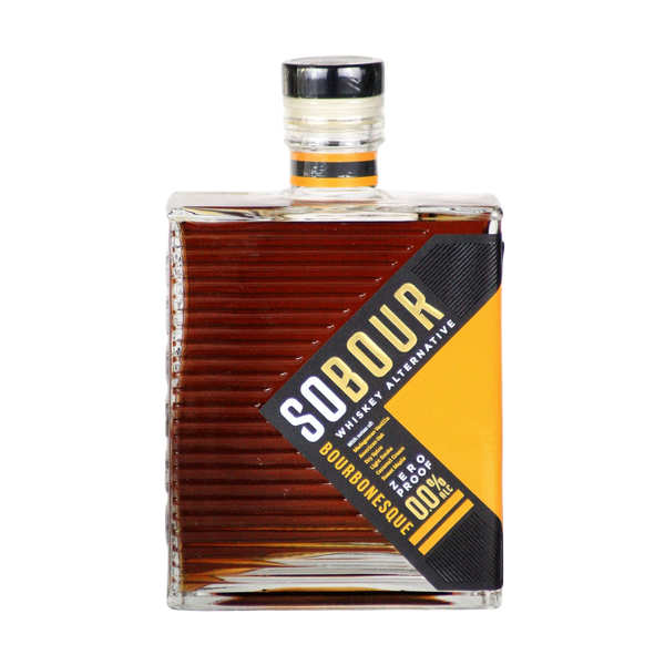 Sobour Bourbonesque 0.0% alcohol free bourbon alternative in a 700ml bottle