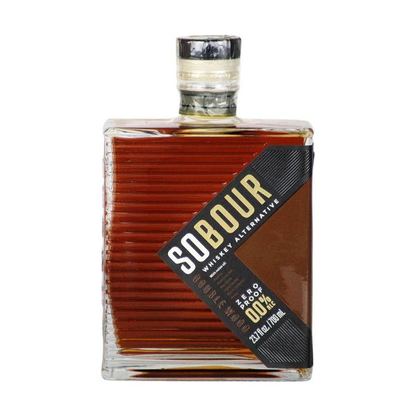 Sobour Doublewood 0.0% alcohol free bourbon alternative in a 700ml bottle