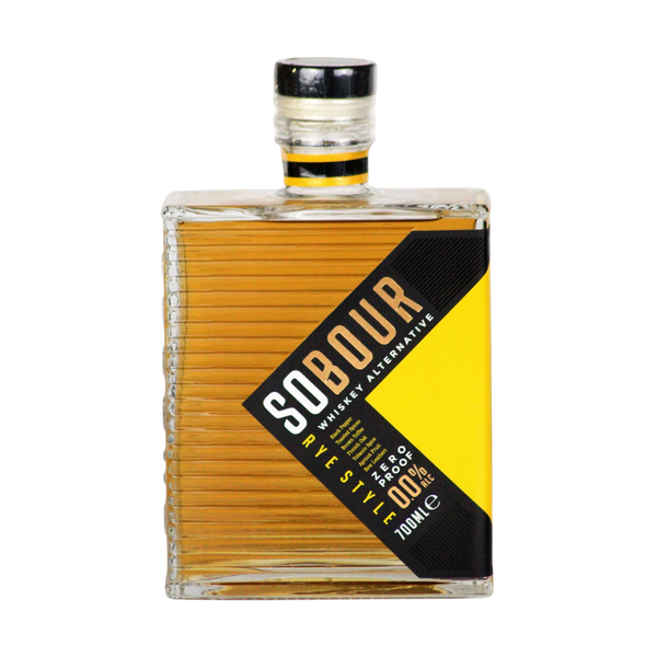 Sobour Rye Style 0.0% alcohol free bourbon alternative in a 700ml bottle