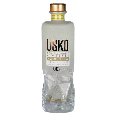 USKO Vanilla 0.0% alcohol free vodka alternative in a 700ml bottle