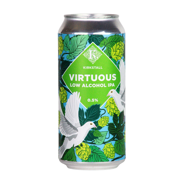 Kirkstall Brewery Virtuous alcohol free IPA in a 440ml can