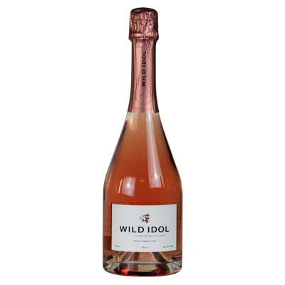 Wild Idol 0.0% alcohol free sparkling rosé in a 75cl bottle